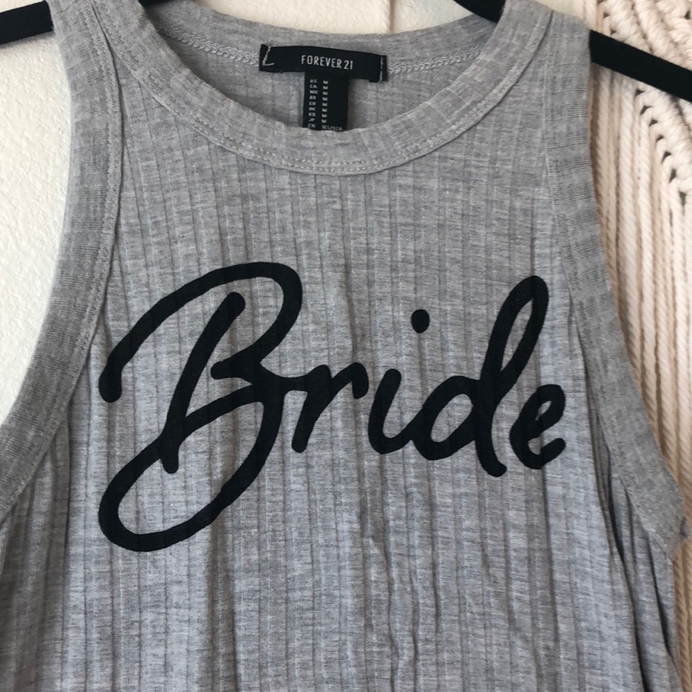 BRIDE crop top
